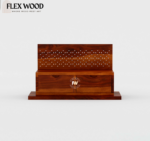 Vestro solid wood Wall Mounted  Temple for home(honey finish) - Image 2