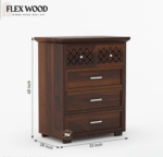 Cambery Chest Of Drawers for (Walnut finish) - Image 4