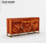 Jett cabinet and sideboard (walnut finish) - Image 6