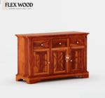 Metro cabinet and sideborad (walnut finish) - Image 6