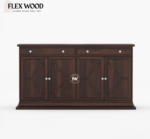 Alter cabinets and sideboard(walnut finish) - Image 2