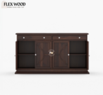 Alter cabinets and sideboard(walnut finish) - Image 5
