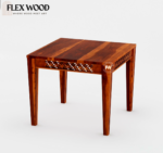 Cambery solid wood Dining Table with chair for dining room(honey finish) - Image 5