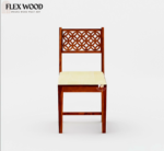 Cambery solid wood Dining Table with chair for dining room(honey finish) - Image 7