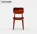 Alex solid wood 6 seater dining table with chair(honey finish) - Image 7