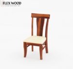 Tofie  Solid wood Dining Table with chair for dining room(honey finish) - Image 7