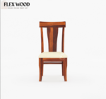 Tofie  Solid wood Dining Table with chair for dining room(honey finish) - Image 9