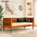 Jugal divan with mattress (honey finish)