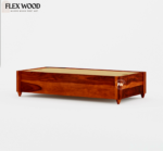 Mantra divan with mattress (honey finish) - Image 3