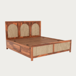 Modern Wooden Bed for Bedroom - Image 3