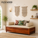Mantra divan with mattress (honey finish)