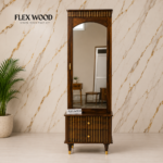 Kosmo Dressing Table(walnut finish)