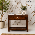 Wales wooden Console Table (honey finish