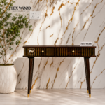 Florence Console Table(walnut finish)