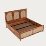 Modern Wooden Bed for Bedroom - Image 4