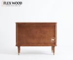 Fulter Solid Wood Two Door Sideboard Cabinet (brown finish ) - Image 5