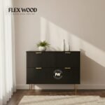 2 Door Cabinet With Drawers