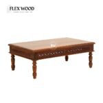 Solid Sheesham Wood Large Coffee Table - Image 2