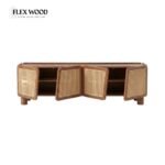 Flexwood Modern Tv Unit for Living Room - Image 3