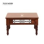 Solid Sheesham Wood Coffee Table - Image 2