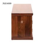 Flexwood Solid Sheesham Wood Tv Unit(honey finish) - Image 5