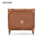 3-Drawer Sheesham Wood Storage Cabinet - Image 6