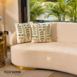 3 Seater Curved Sofa - Image 4