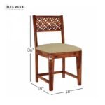 Sheesham Wood 6 Seater Dining Set - Image 8