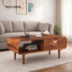 Wood Rectangle Coffee Table