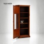 Flexwood  Solid Wood Bookshelf(honey finish) - Image 3