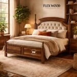 Classic Solid Wood Bed - Image 2