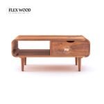 Wood Rectangle Coffee Table - Image 2