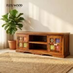 Solid Wood Media Console