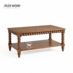 Flexwood Wooden Modern Coffee Table - Image 2
