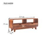 Wood Sideboard Low Height TV Unit - Image 6