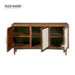 Flexwood Solid Wood Sideboard in (Honey Finish) - Image 6