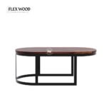 Flexwood Solid Sheesham Wood  flecNesting Coffee Table Set Of 2 - Image 8