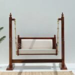 Sheesham Wood Indoor Swing (Jhula) with Cushion