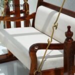 Sheesham Wood Indoor Swing (Jhula) with Cushion - Image 3