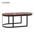 Flexwood Solid Sheesham Wood  flecNesting Coffee Table Set Of 2 - Image 5