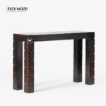 Flexwood Modern Wooden Console Table - Image 3