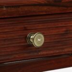 Sheesham Wood Writing Table In Honey Oak Finish - Image 8