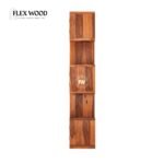 Wood 5-Layer Ladder Bookshelf - Image 4
