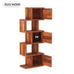 Wood 5-Layer Ladder Bookshelf - Image 3