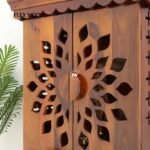 sheesham wood Home Temple 4 door - Image 3