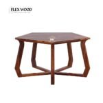 Solid Sheesham Wood Coffee Table - Image 5