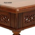 Solid Sheesham Wood Large Coffee Table - Image 3