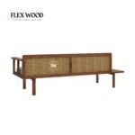 3 Seater Wooden Bench - Image 6
