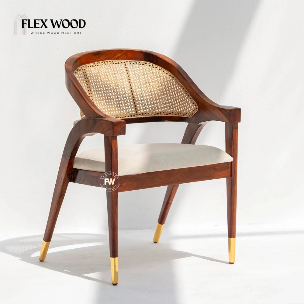 31 Wooden 1 Seater Sofa Chair - Image 1