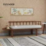 2 Seater Wooden Bench